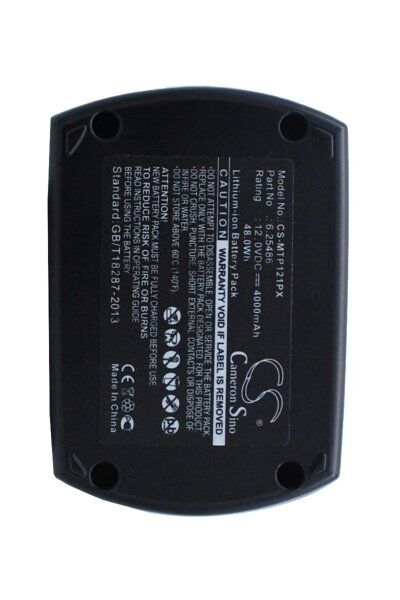 Metabo Batteri (4000 mAh 12 V) passende til Batteri til Metabo BSZ 12