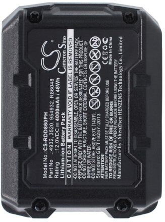 AEG Batteri (4000 mAh 12 V, Sort) passende til Batteri til AEG BLL12C-0