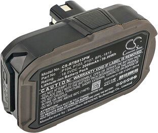 Ryobi Batteri (2000 mAh 18 V, Sort) passende til Batteri til Ryobi R18S18G-0