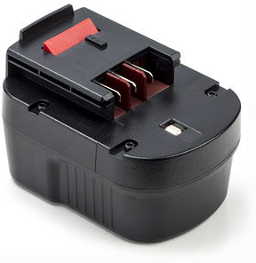 Black & Decker Batteri (3000 mAh 12 V, Sort) passende til Batteri til Black & Decker HP126FS