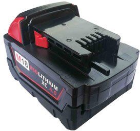 Milwaukee Batteri (4000 mAh 18 V, Sort) passende til Batteri til Milwaukee M18 BJS