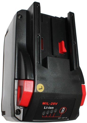 Milwaukee Batteri (4000 mAh 28 V, Sort) passende til Batteri til Milwaukee HD28 JSB