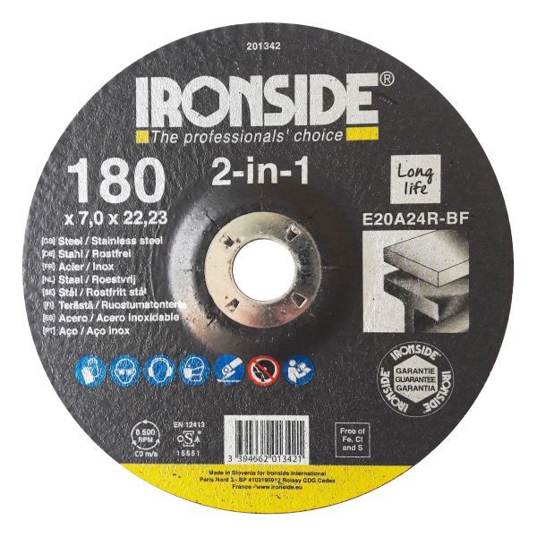 Ironside 201342 Navrondell F27, 2-in-1 180 x 7 x 22 mm