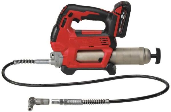 Milwaukee M18 GG-201C Smøresprøyte med batteri og lader