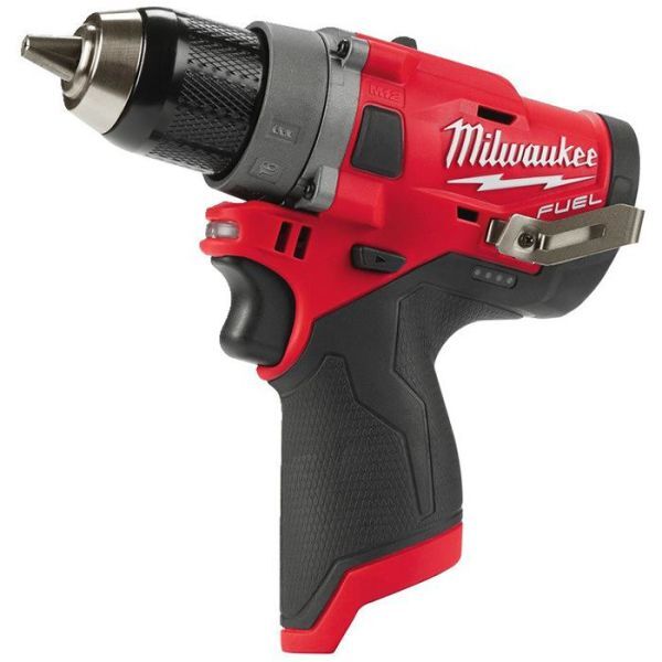 Milwaukee M12 FDD-0 Borskrutrekker uten batteri og lader