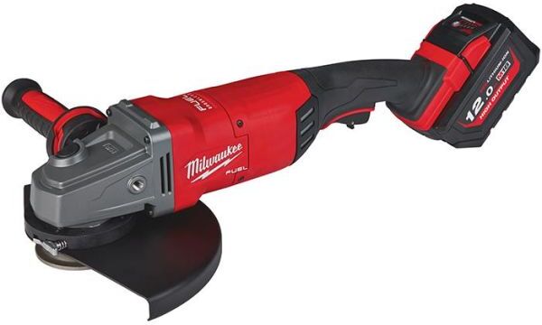 Milwaukee M18 FLAG230XPDB-121C Vinkelsliper Ø230 tilbehør, med batteri og lader