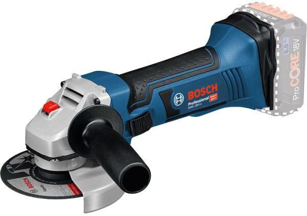 Bosch GWS 18-125 V-LI Vinkelsliper Ø125 mm, uten batteri og lader