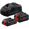 Bosch Professional ProCORE 18V 5.5 Ah + ProCORE 18V 4.0 Ah + GAL 1880 CV - Zestaw startowy (1600A0214A)