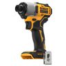 Zakrętarka udarowa 1/4" 18V 192Nm DCF840N-XJ DeWalt / bez aku