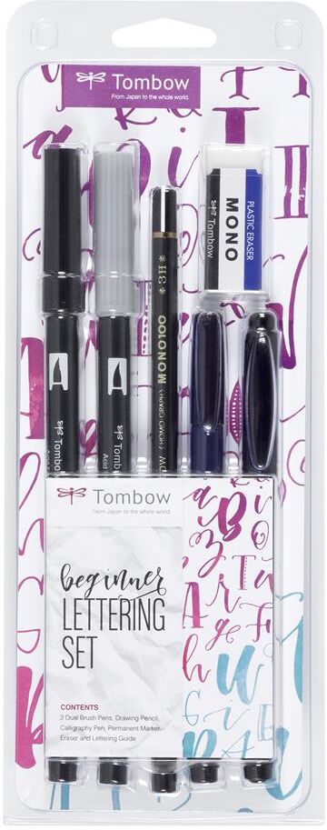 Tombow Kit de Caligrafia Tombow Ls-Beg Multicor