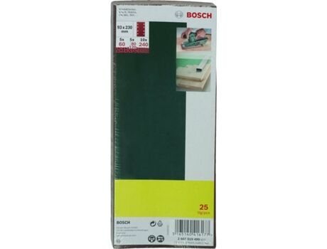 Bosch Conjunto de Acessórios p/ Lixadora 2 607 019 499 (25 peças)