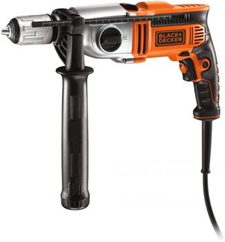 Black & Decker Berbequim Percutor KR911K-QS (910W - 2 Velocidades)