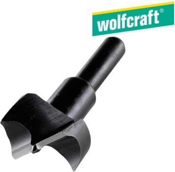 Wolfcraft Fresa de Encastrar Cilindrica, Longitude Total 53Mm Ø26Mm 3300000