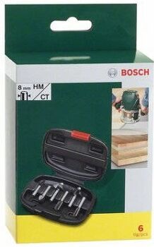 Bosch Conjunto de 6 Fresas 2 607 019 463