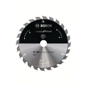Bosch Sågklinga Standard For Wood 160×1,5/1×20mm 24t