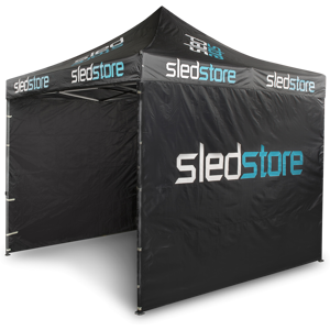 SLEDSTORE Depåtält  Easy-Up 3x3m MED VÄGGAR