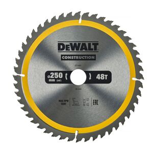 DeWalt Cirkelsågklinga för trä, 250x30 mm, 48T, DT1957