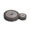 LPXDS Cylindrande motor i kolstål 2M Spur Gear 10T/11T/12T/13T/14T/15T/16T/17T/18T/19T/20T/21T/22T/23T/24T 45# Kolstål Tjocklek 20mm(2M 10T -1pcs)