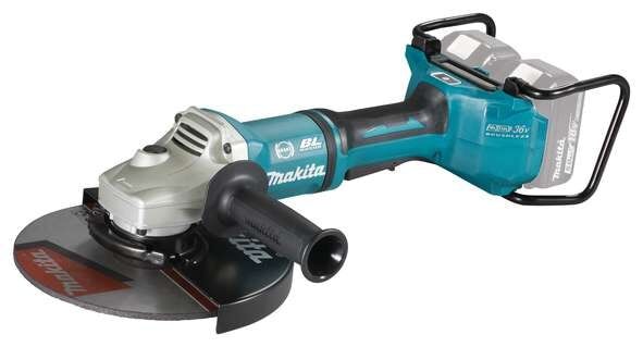 Makita Vinkelslipmaskin Dga901zux1 2x18v 230mm Aws Bluetooth Utan Batteri & Laddare