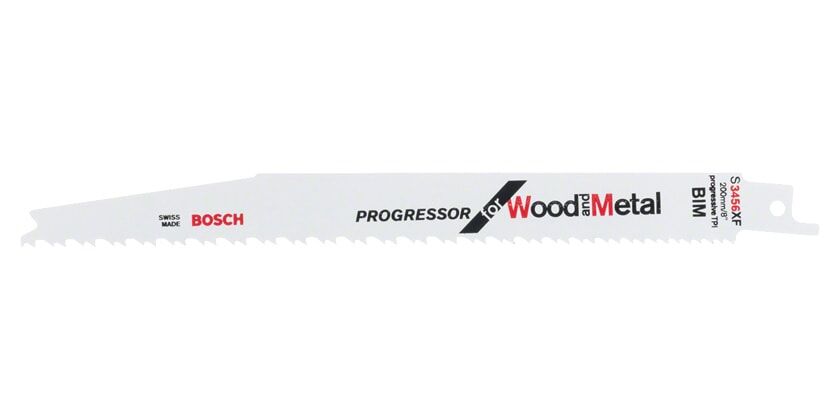 Bosch Tigersågblad Trä/metall S3456xf 200 Mm 25-Pack