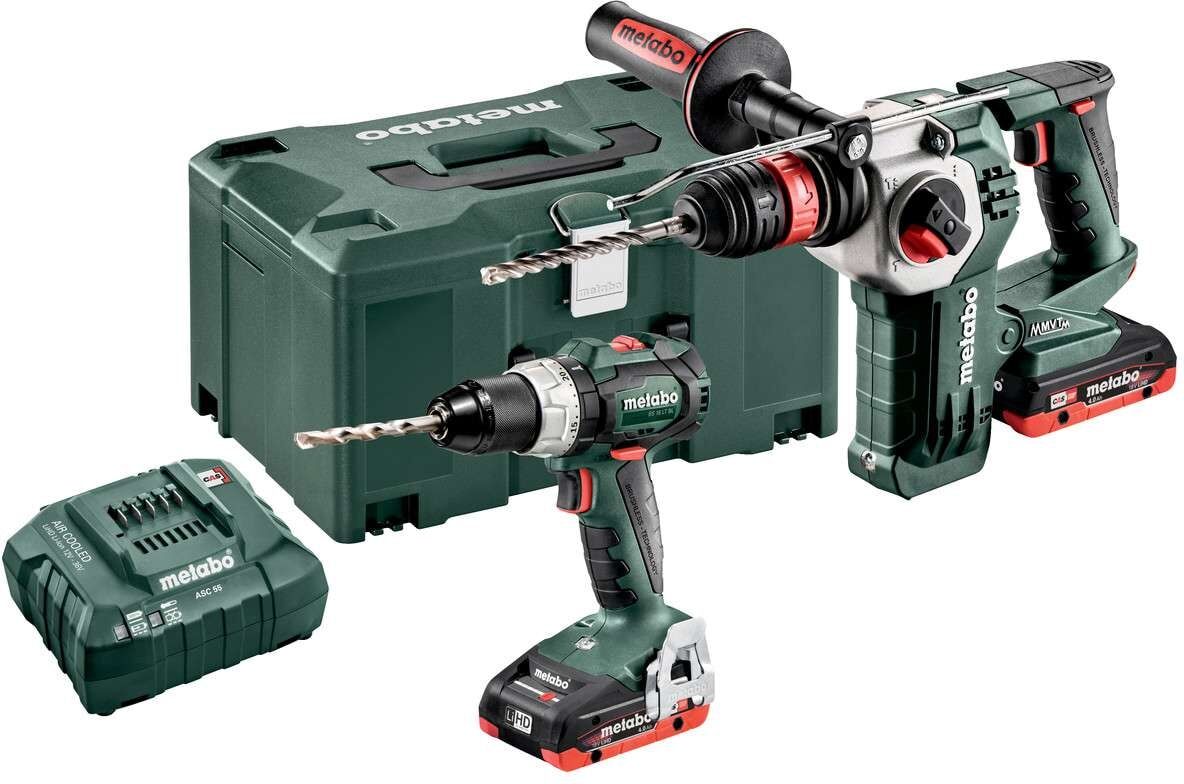 Metabo Verktygspaket Combo Set 2.3.6 18v Lihd Maskiner I Sats