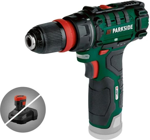 PARKSIDE® Aku vŕtací skrutkovač PBSA 12 V D4 – bez batérie