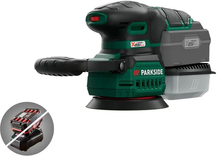 PARKSIDE® Aku excentrická brúska PAEXS 20 V-Li A1 – bez batérie