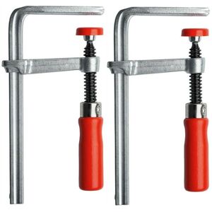 Guide Rail Plunge Saw Steel Table Clamps gtr 120/60 BE104908 Twin Pack - Bessey