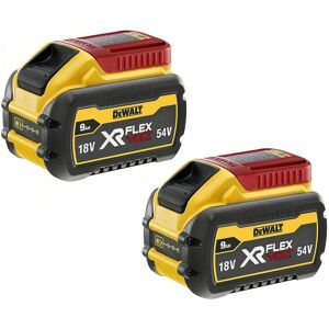 Dewalt - DCB547 18v / 54v xr flexvolt 9.0ah Battery Twin Pack