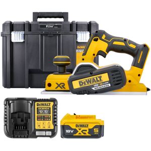 DeWalt DCP580N 18V XR Brushless Planer With 1 x 5.0Ah Battery, Charger & Case