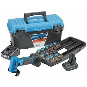 Storm Force&174 10.8V Angle Grinder/Cut-Off Tool Kit - Tool Kit 2 90376 - Draper