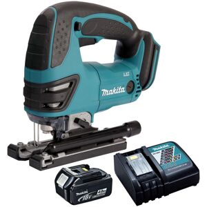 Makita - DJV180Z 18V Cordless Jigsaw with 1 x 4.0Ah Battery & Charger