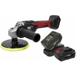 Cordless Rotary Polisher Kit 20V SV20 Series �150mm - 2 Batteries CP20VRPKIT2 - Sealey