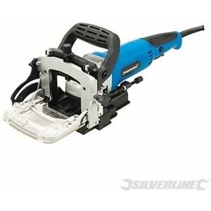 128999 900W biscuit joiner jointer wood work saw cutter warranty - Silverline