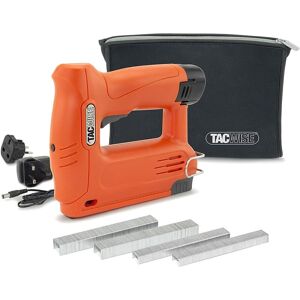 1565 53-13EL Cordless 12V Staple/Nail Gun With 400 Staples & storage bag - Orange - Tacwise