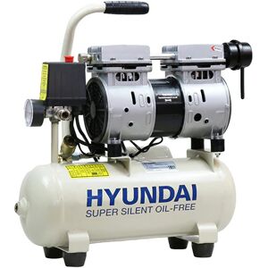 Genpower Hyundai 8 Litre Air Compressor, 4CFM/118psi, Silenced, Oil Free, Direct Drive 0.75hp   HY5508