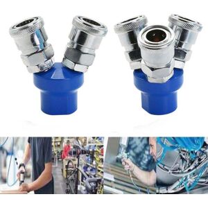 Kjhsdngh5 Way 3 way Multi Splitter Pump Tool Quick Connect Air Compressor Fitting Coupling Multi Hose Coupler