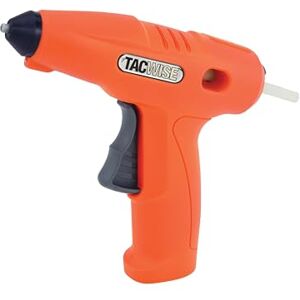 Tacwise 1559 H4-7 Cordless 4V Hot Glue Gun with Storage Bag, 30 Glue Sticks, Orange