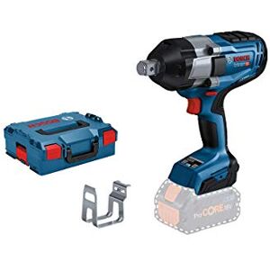 Bosch Professional Cordless Rotary Impact Wrench GDS 18V-1050 H (Tightening Torque 1,050 Nm, Breakaway Torque 1,700 Nm, in L-Boxx)