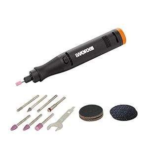 WORX Battery Multifunction Tool 18 V (20 V Max) WX739.9, Brushless Motor, MakerX Rotary Tool for Grinding, Polishing, Cutting Drilling, Powershare (Hub, Battery, Charger Sold Separately)