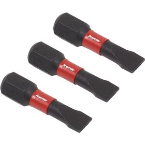 Sealey AK8202 3pc 25mm Slotted 5.5mm Impact Power Tool Bit Set