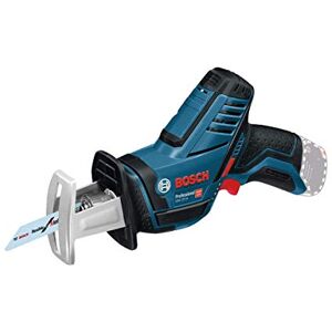 Bosch Professional 12V System GSA 12V-14 cordless reciprocating saw (cutting depth in wood/metal profiles: 65/50 mm, including 2 saw blades, excluding batteries and charger, in carton)