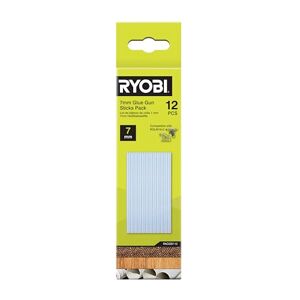RYOBI RACGS7-12 7mm Glue Gun Sticks Pack, Green