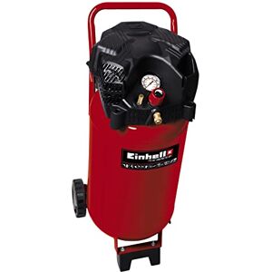 Einhell 50L Oil-Free Air Compressor - 10 Bar, 145 PSI, 240V, 1500W Service Free Motor, Pressure Reducer, Safety Valve - TC-AC 240/50/10 OF Compressed Air Pump For Workshops, 3 Year Warranty