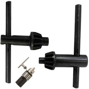 Generic 2pc Replacement Chuck Key Set Corded Cordless Drills Lathes Pillars Tool Chucks