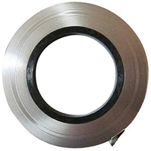 MOVKZACV Pure Nickel Strip, Nickel Strip,Battery Nickel Strip, 10m (1Roll) Nickel Tap for Battery Pack Spot Welding Strip Tape (Size: 0.1 x 4mm/0.1 x 5mm/0.1 x 6mm/0.1 x 8mm/0.15 x 7mm/0.15 x 8mm)