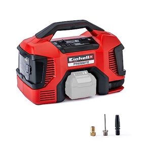 Einhell Power X-Change Cordless Air Compressor - 3-in-1: High-Pressure Pump, Low-Pressure Inflator and Low Pressure Suction / Deflating - PRESSITO Solo Portable Air Compressor (Battery Not Included)