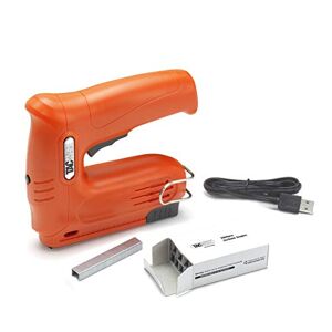 Tacwise 1563 Hobby 53-13EL Cordless 4V Staple/Nail Gun with 200 Staples, Uses Type 53 & 13 Staples and 180 Nails , Orange