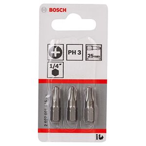 Bosch 2607001515 Ph 3 25Mm Screwdriver Bit Extra Hard