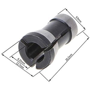 FUZYXIH 6.35/8mm Collet Chuck Engraving Trimming Machine Electric Router Collet Chuck for Lathe